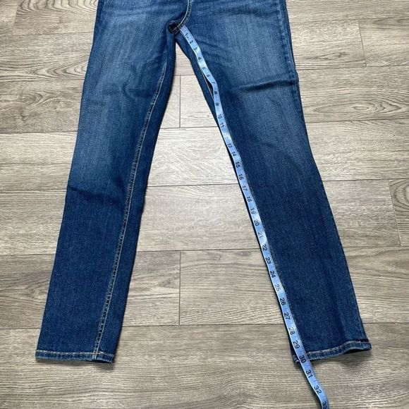 Rag & Bone Jeans Blue Dark Denim Skinny Womens Size 32 High Rise - Picture 9 of 9